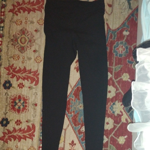 Time and Tru Black Leggings - Picture 1 of 3